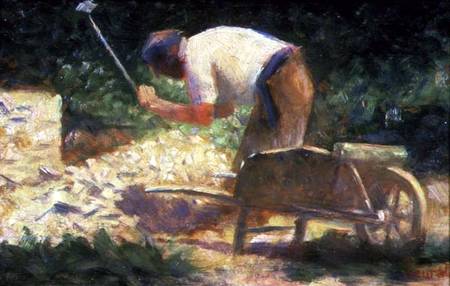 The Stone Breaker from Georges Seurat