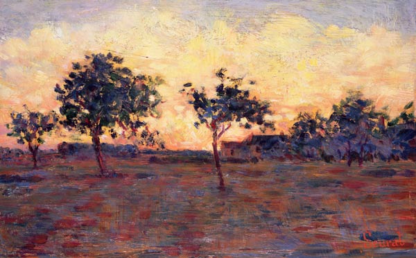 Sunset from Georges Seurat