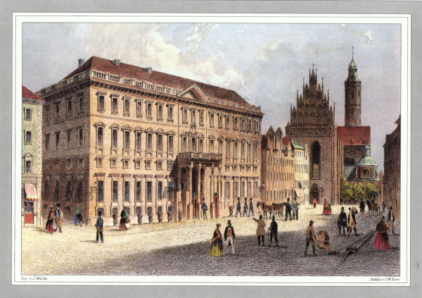 Breslau, Alte Regierung ,  nach Zeichnung von Carl Würbs from Georg Michael Kurz