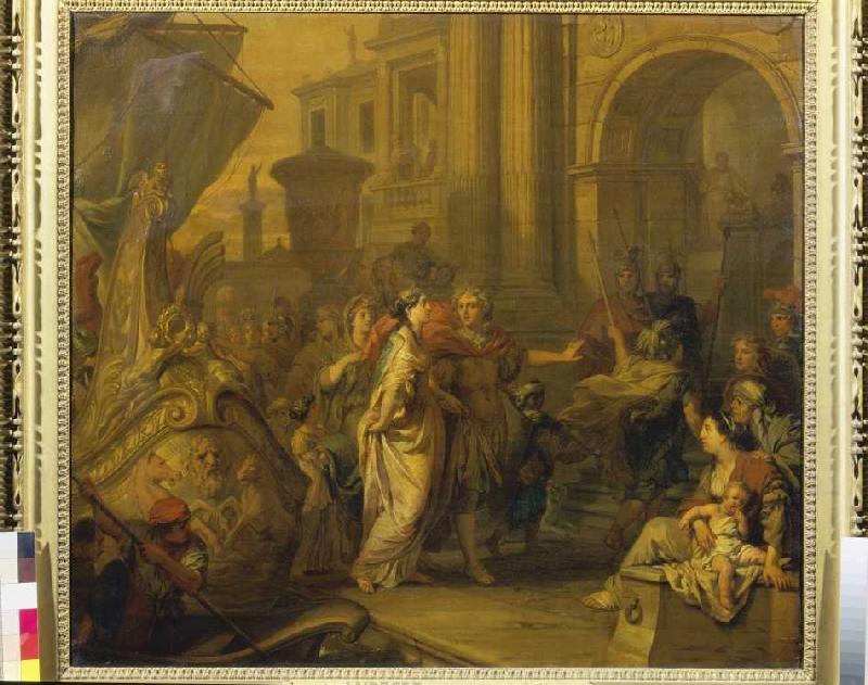 Die Landung der Cleopatra in Tarsus. from Gerard de Lairesse