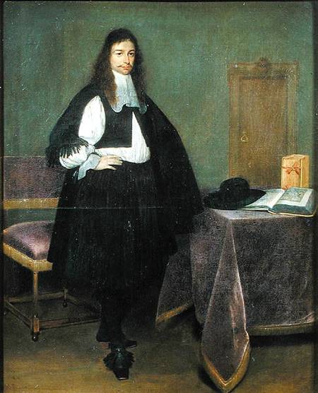 Portrait of a Man from Gerard ter Borch or Terborch