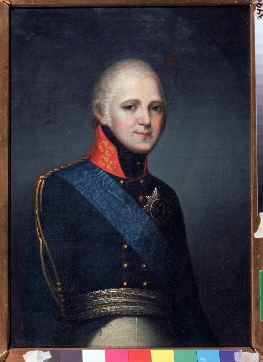 Portrait of Emperor Alexander I (1777-1825) from Gerhard von Kügelgen