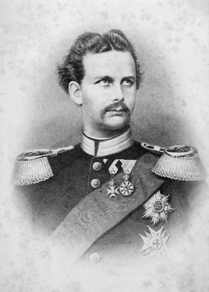 Ludwig II of Bavaria from German School