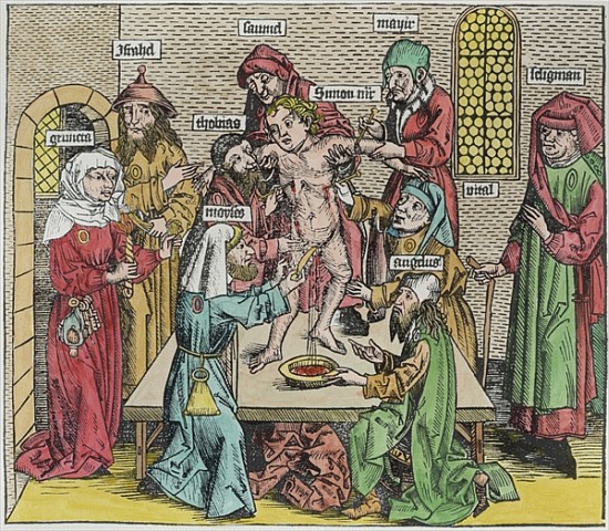 Circumcision, from ''Liber Chronicarum'' by Hartmann Schedel (1440-1514) from German School