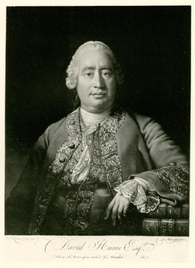 David Hume from German School, (19th century)