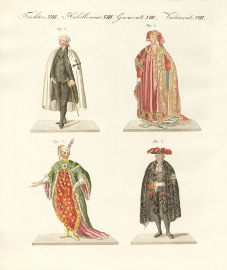 Different knight order from German School, (19th century)