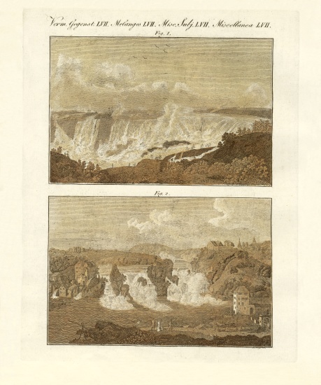 Falls from German School, (19th century)