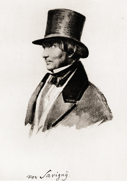 Friedrich Carl von Savigny from German School, (19th century)
