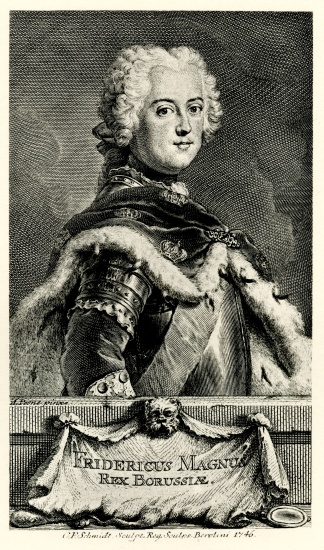 Friedrich II. der Grosse from German School, (19th century)