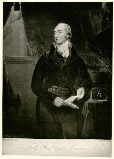 George Canning from German School, (19th century)