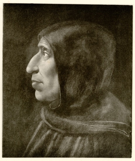 Girolamo Savonarola from German School, (19th century)