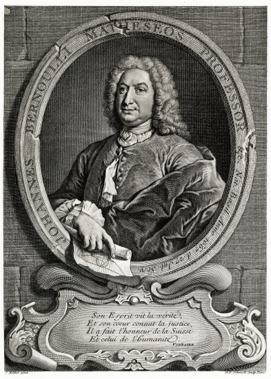 Johann Bernoulli from German School, (19th century)