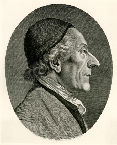 Johann Kaspar Lavater from German School, (19th century)