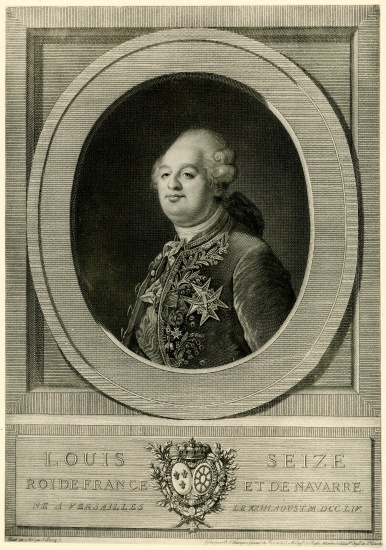 Ludwig XVI. from German School, (19th century)