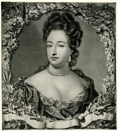 Maria II. from German School, (19th century)