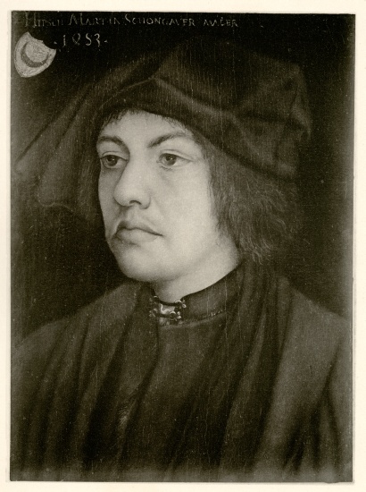 Martin Schongauer from German School, (19th century)