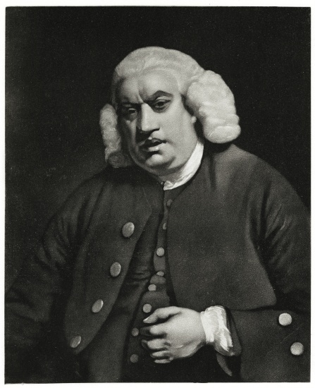 Samuel Johnson from German School, (19th century)