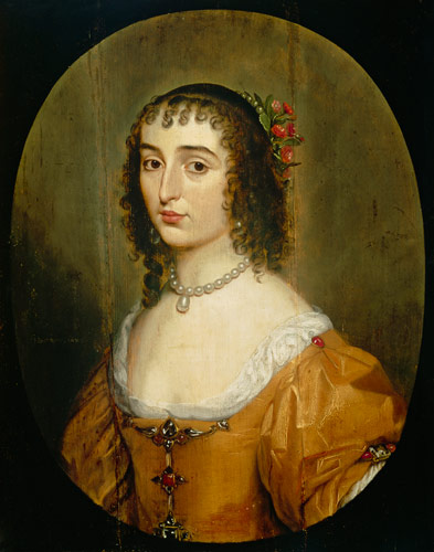 Elisabeth von der Pfalz (1618-1680), Tochter des Winterkönigs Friedrich V from Gerrit van Honthorst