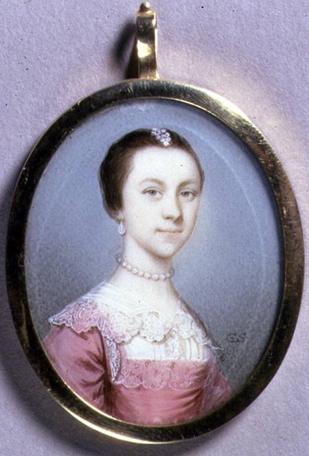 Portrait Miniature of Rachael Chumley from Gervase Spencer