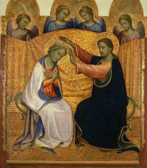 The Coronation of the Virgin from Gherardo Starnina
