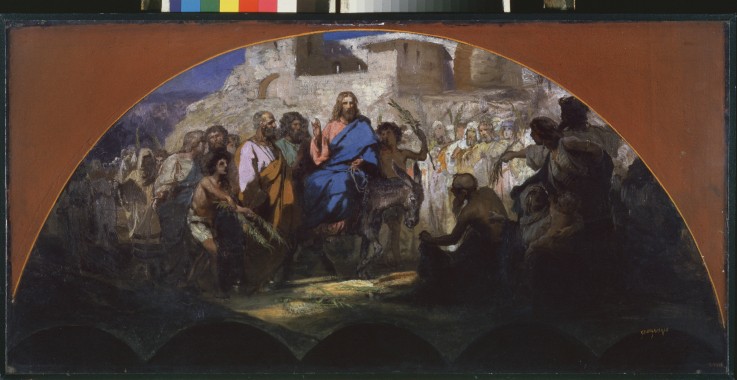 The Entry of Christ into Jerusalem from G.I. Semiradski