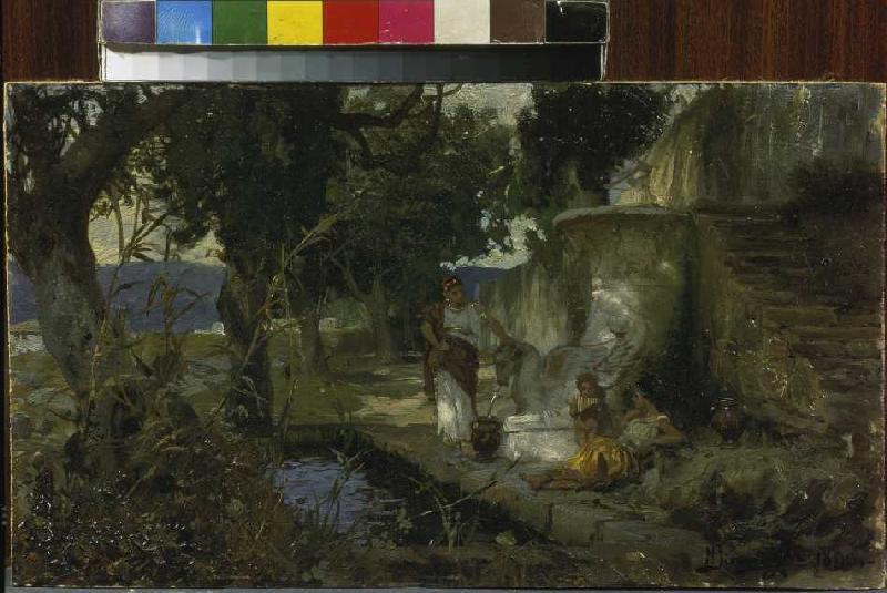 Szene am Brunnen from G.I. Semiradski