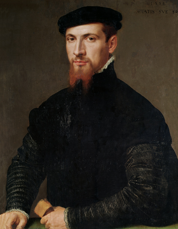 Portrait of Simon Renard (c.1513-73) 1553 from Giacomo Antonio Moro