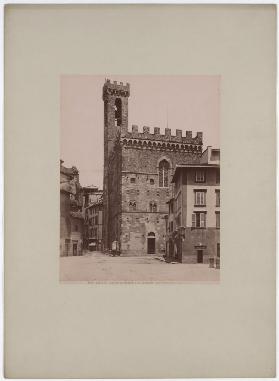 Firenze: Palazzo del Podestà o del Bargello, costruzione che risale al 1250, No. 3042