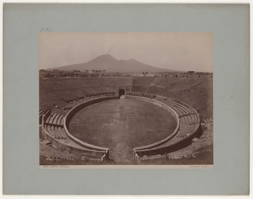 Pompei: Anfiteatro, No. 5076 from Giacomo Brogi