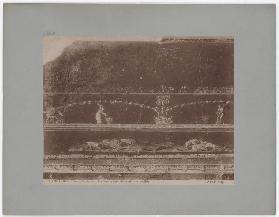 Pompei: Domus Vettiorum, Particolare della decorativa del triclinio, No. 11256