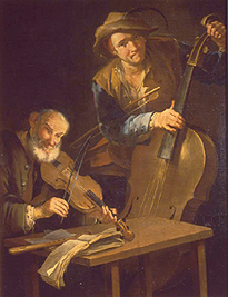 Zwei Musikanten. from Giacomo Francesco Cipper