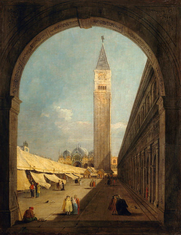 Der Markusplatz in Venedig from Giacomo Guardi
