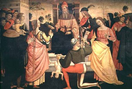 The Judgement of Solomon from Giacomo Pacchiarotti