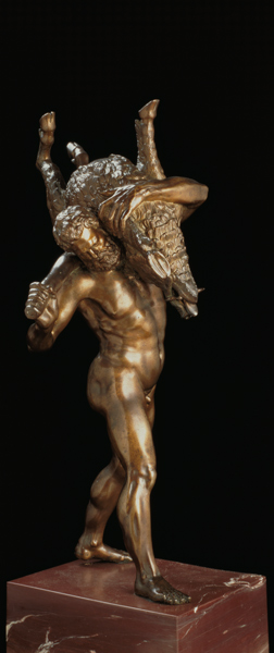 Hercules and the Erymanthian Boar from Giambologna