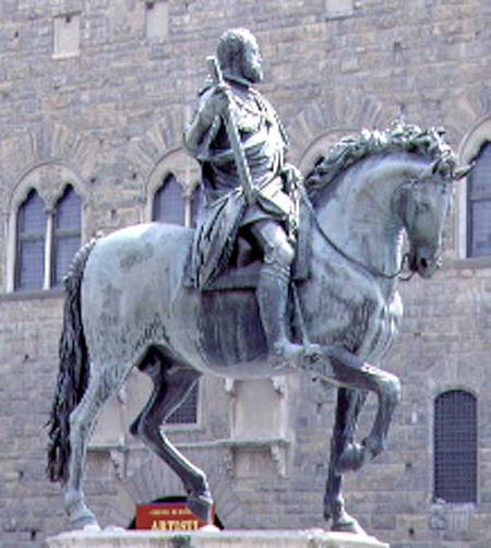 Equestrian Statue of Cosimo I, Grand Duke of Tuscany (1541-87) from Giambologna