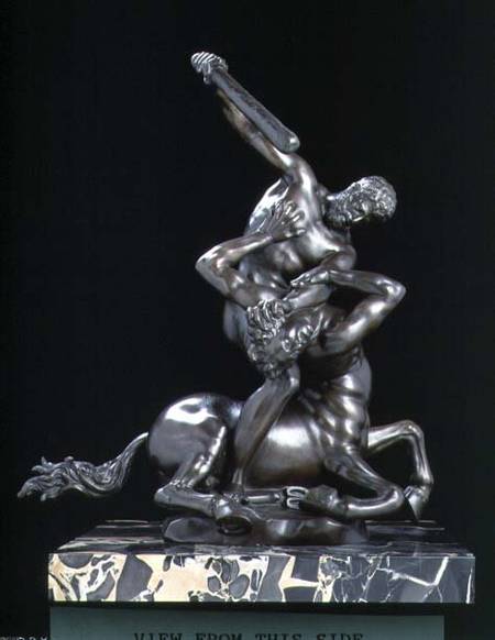 Hercules and the Centaur Eurytion from Giambologna