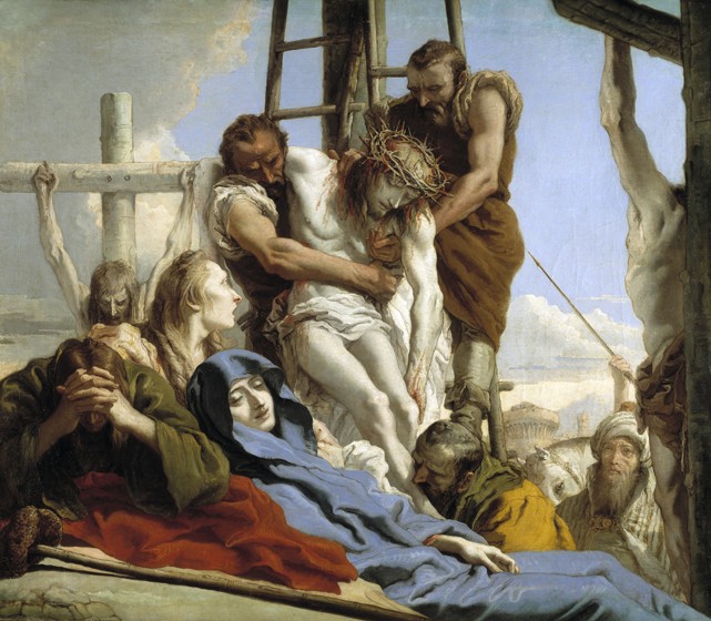 The Descent from the Cross from Giandomenico Tiepolo