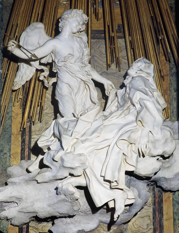 Bernini / Ecstasy of St. Theresa from Gianlorenzo Bernini