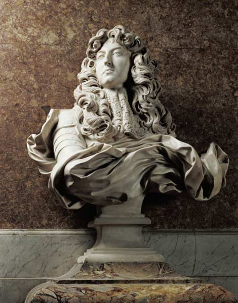 Portrait bust of Louis XIV (1638-1715), 1665 from Gianlorenzo Bernini