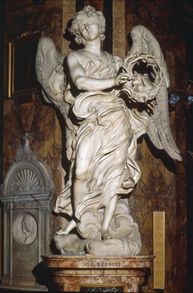 G.L.Bernini / Angel w.t.crown of thorns from Gianlorenzo Bernini