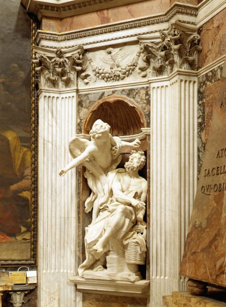 Habakkuk and the angel / Bernini / 1657 from Gianlorenzo Bernini