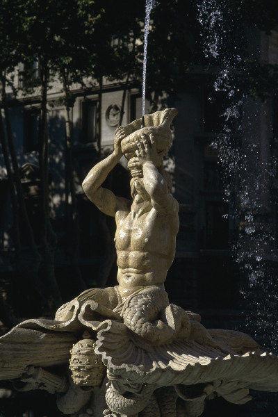 Rome, Fontana del Tritone / Photo from Gianlorenzo Bernini