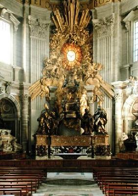 The chair of St. Peter