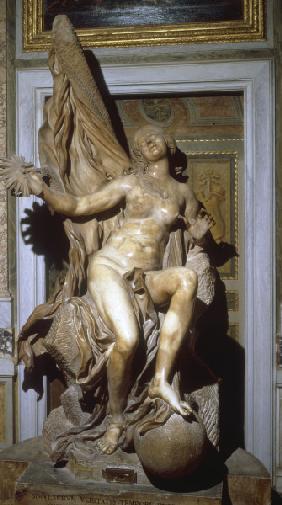 G.L.Bernini/Truth Unveiled by Time/Sculp