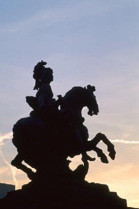 Louis XIV / Statue after Bernini / Photo