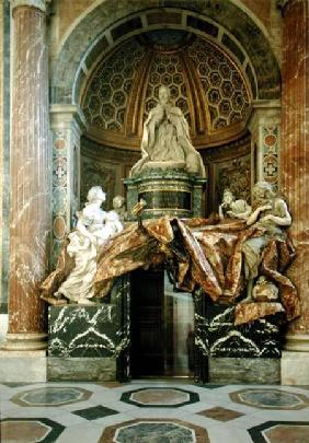 Monument to Alexander VII (1599-1677)in the north transept