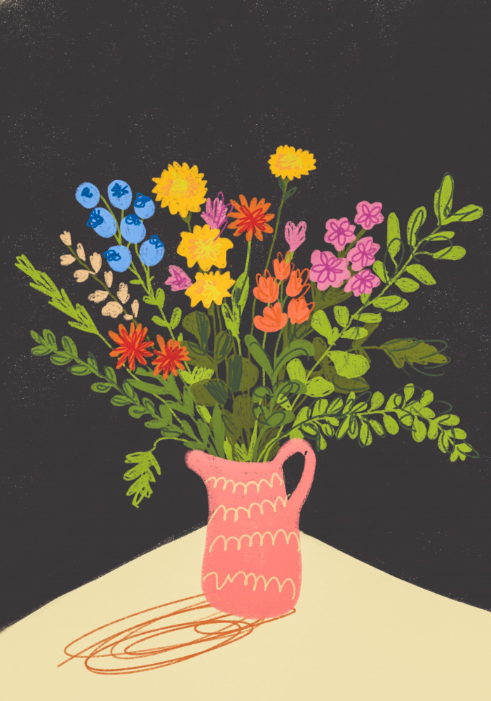 Wiese in einer Vase from Gigi Rosado