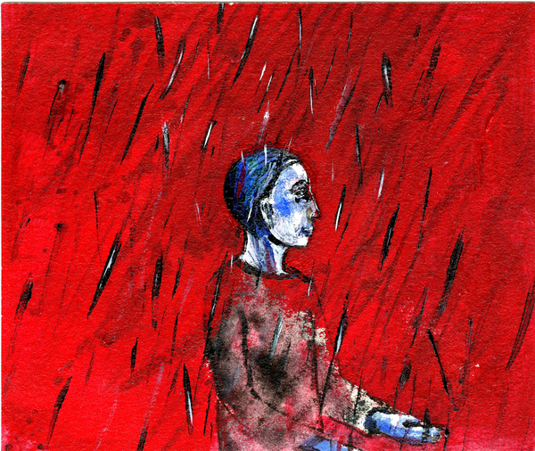 Red Night, Blue Rain from Gigi Sudbury
