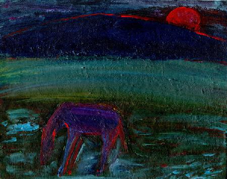 The Horse and the Red Moon