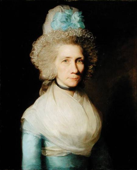 Portrait of Elizabeth Caldwell from Gilbert Stuart